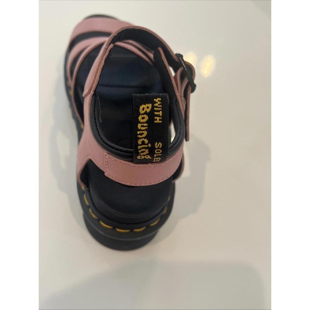 Dr. Martens Pink Leather Platform Strappy Sandals. NWOT - Picture 8 of 11